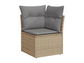 Beige Woven Resin Wicker Outdoor Furniture Set - dlz1766583975682