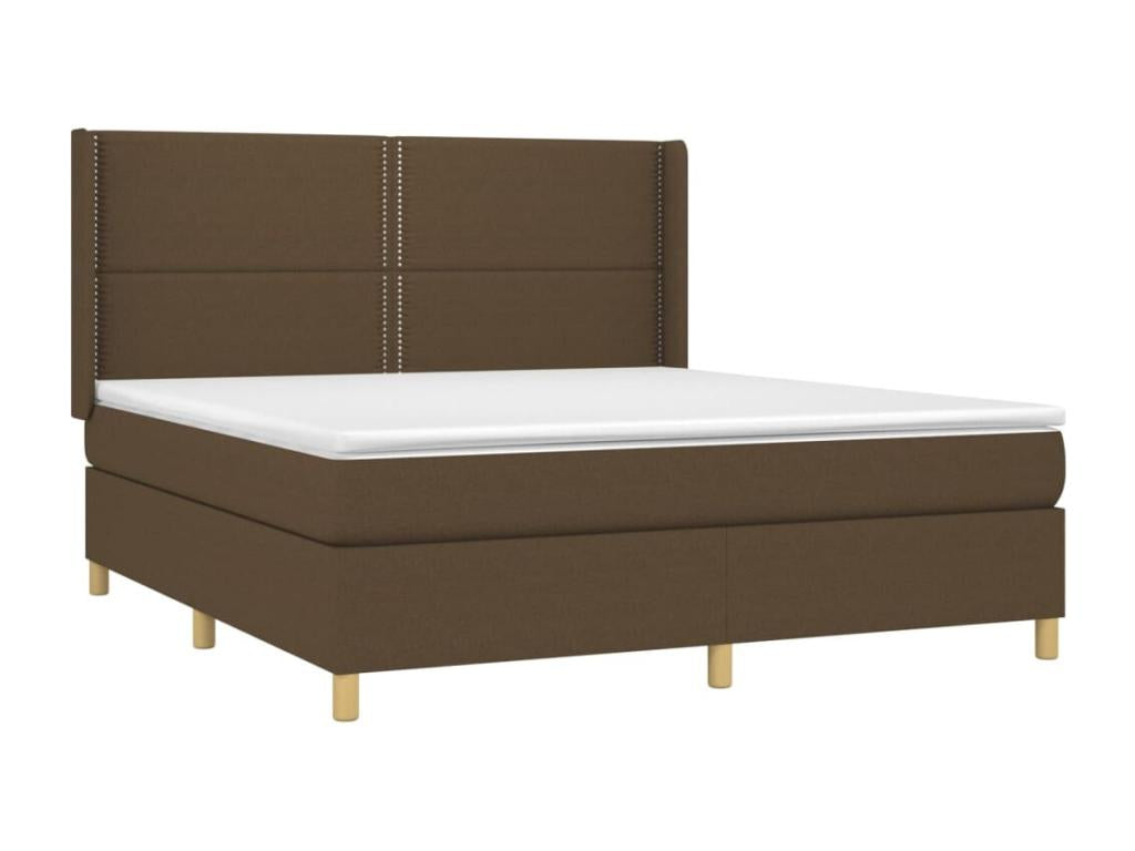 Brown Fabric Mattress, 160 x 200 cm