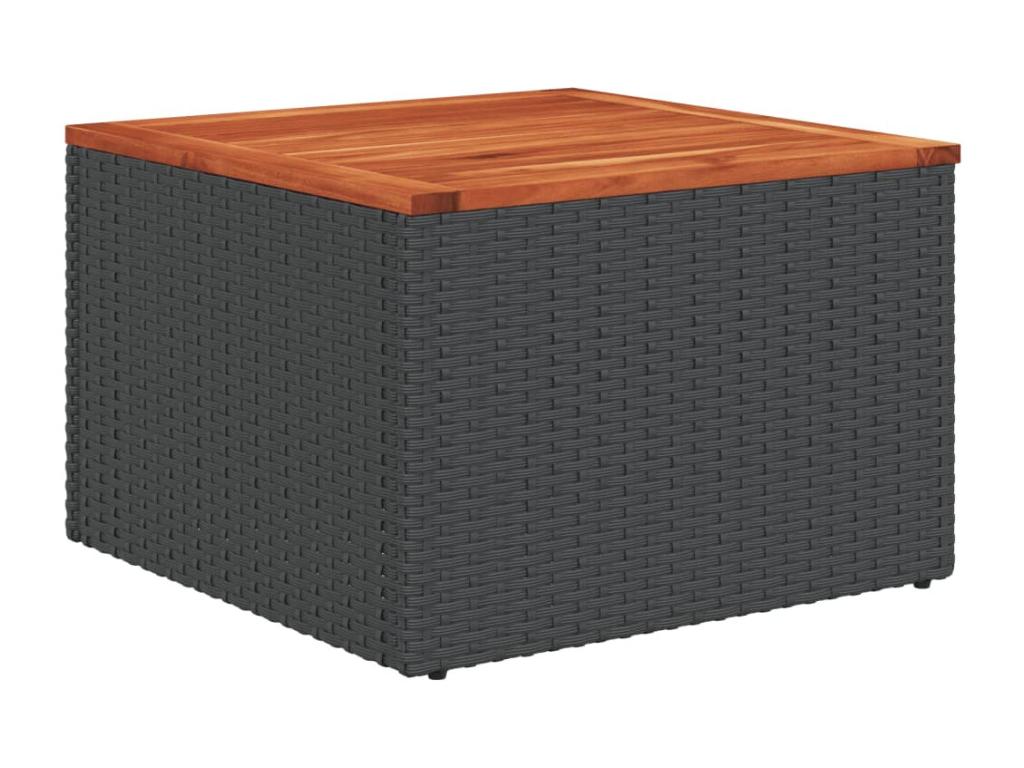 Black Woven Resin Wicker Outdoor Furniture Set - dlz1766584114402