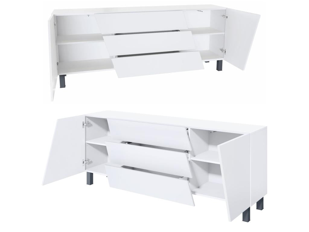 White Sideboard, 178 x 69.5 x 38.5 cm