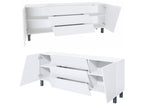 White Sideboard, 178 x 69.5 x 38.5 cm