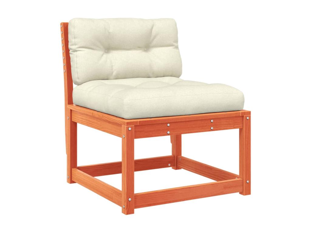 Brown Pine Wood Outdoor Furniture Set - dlz1766583441619