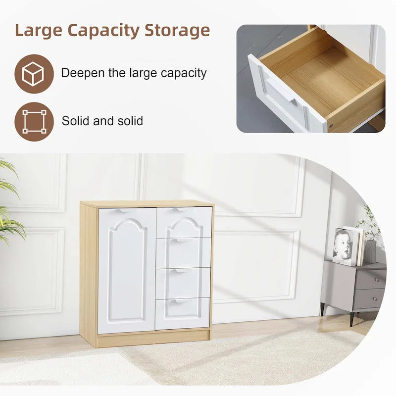 31.5Storage Cabinet with Adjustable Shelf