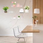 Acrylic Floating Shelves for Wall, Clear Acrylic Shelves for Bathroom, Living Room, Bedroom, Kitchen Wall Display Shelf Clear