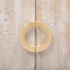 Sophisticated Fir Veneer Cabinet with Textured Finish