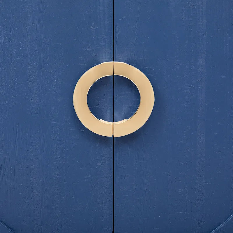 Sophisticated Fir Veneer Cabinet with Textured Finish