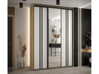 Black Wardrobe, 180 x 60 x 235.2 cm