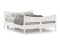 White Pine Wood Bed Frame, 135 x 190 cm