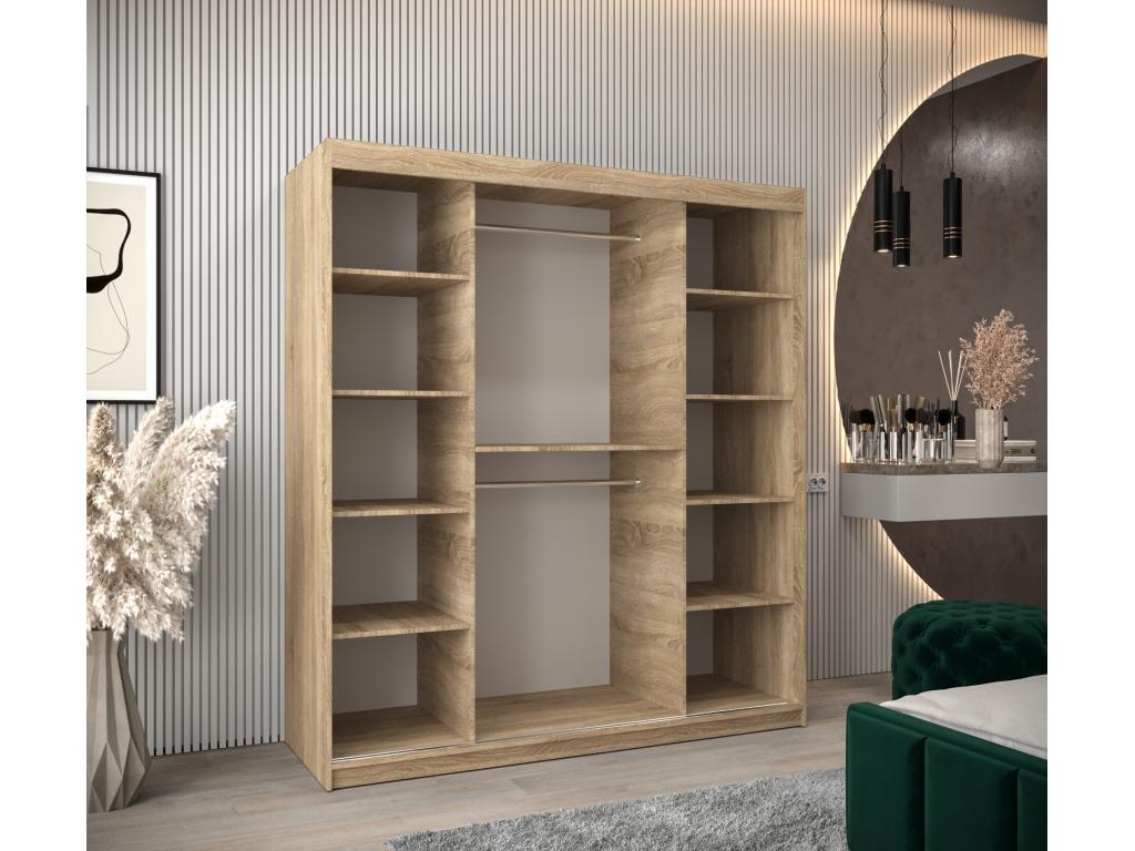 Beige Wardrobe, 180 x 62 x 200 cm