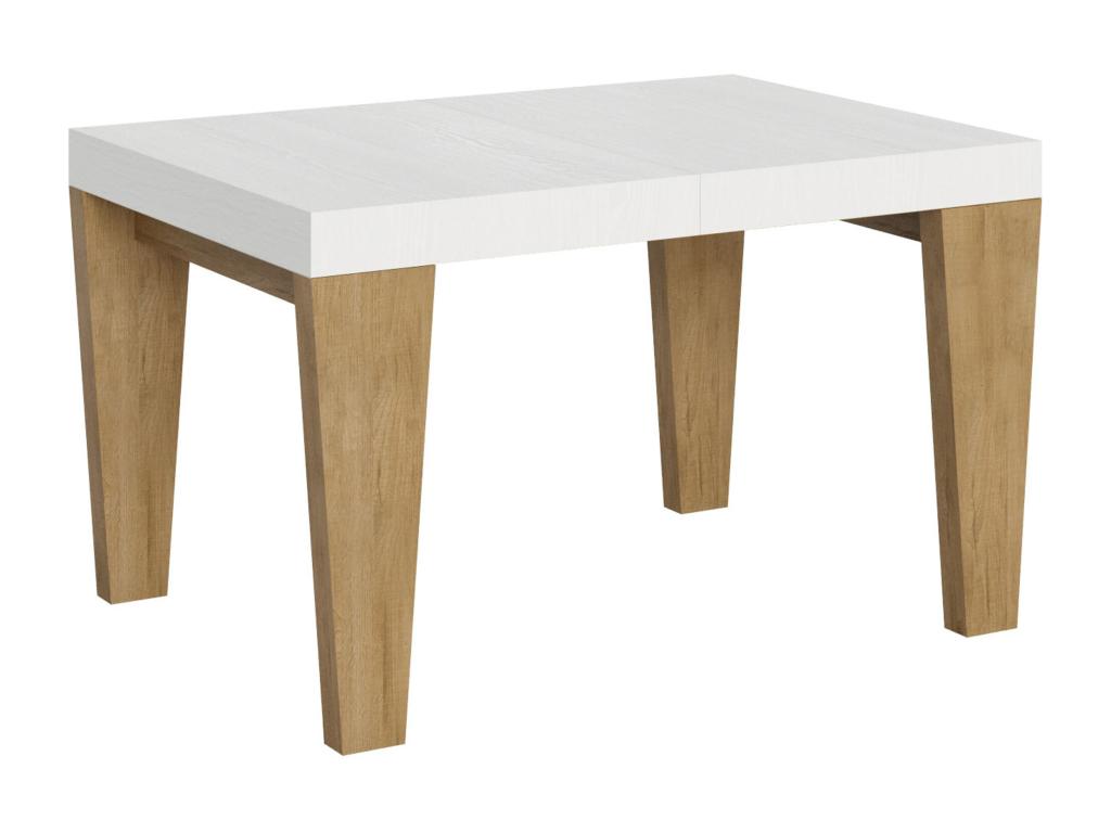 White Oak Wood Table, 90 x 130 cm