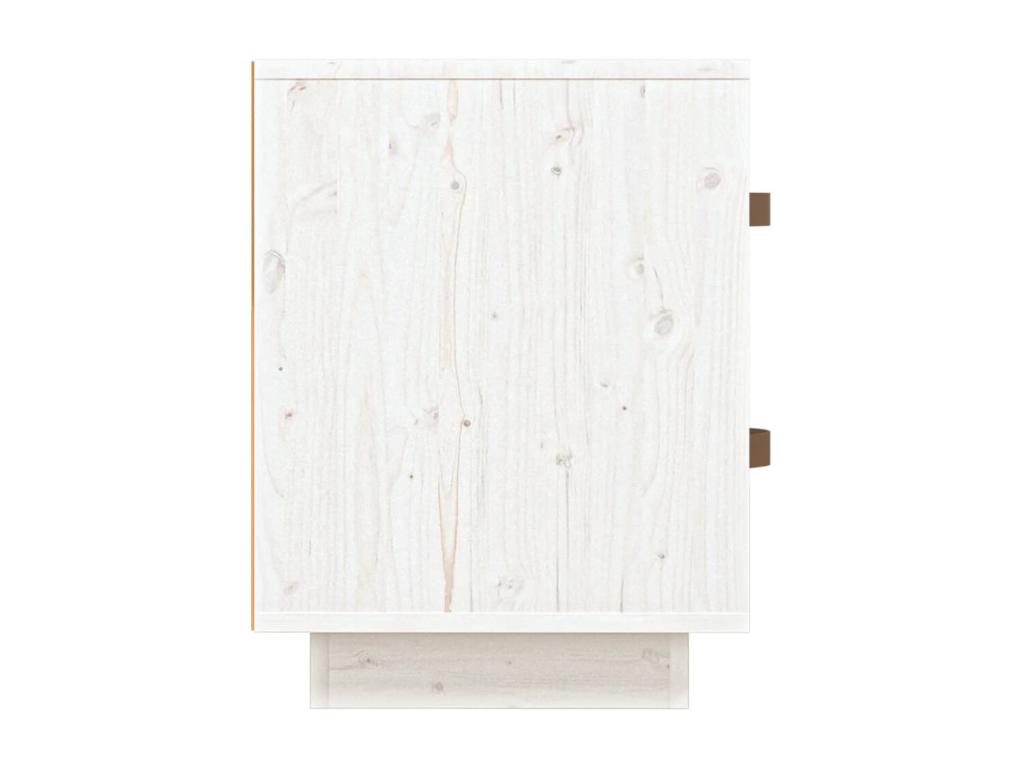 White Pine Wood Table, 40 x 34 x 45 cm