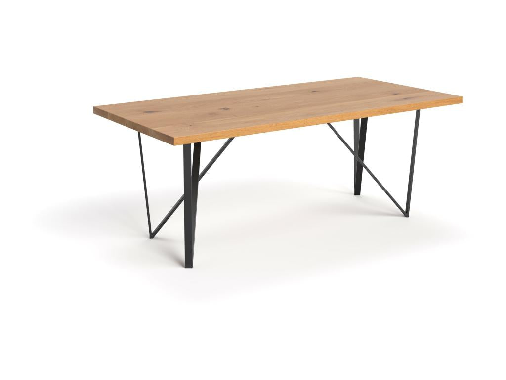 Natural Oak Wood Table - dlz1766584063891