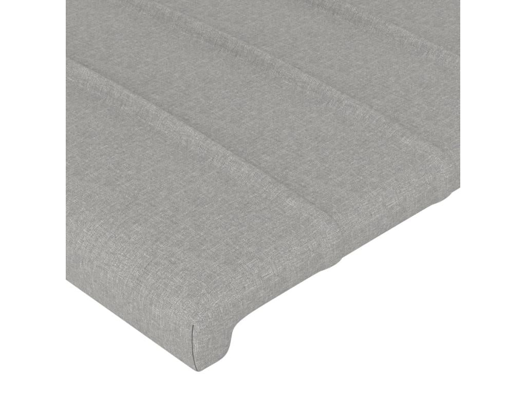 Gray Fabric Mattress, 200 x 200 cm - dlz1766583383354