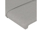 Gray Fabric Bed, 103 x 23 x 78 cm