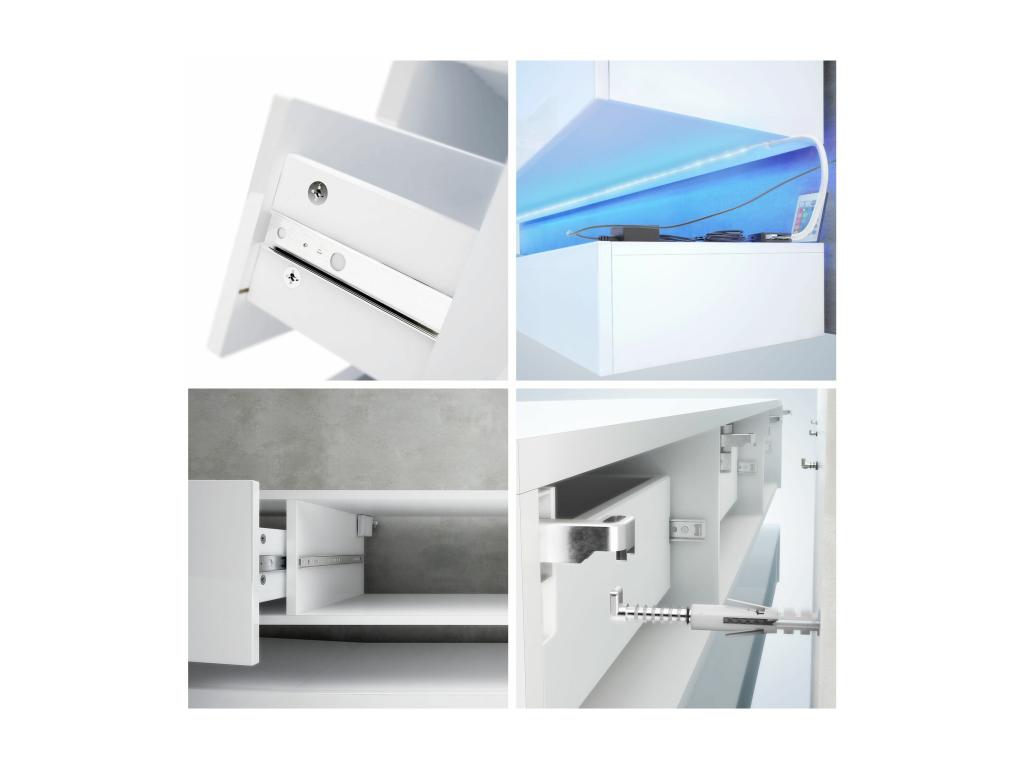 White TV Stand - dlz1766584034645