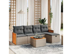 Gray Woven Resin Wicker Outdoor Furniture Set - dlz1766583575472