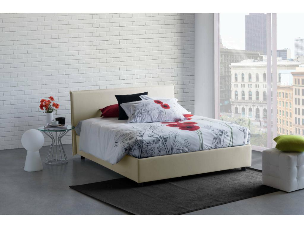 Beige Fabric Mattress, 140 x 190 cm
