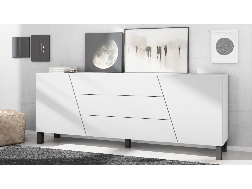White Sideboard, 178 x 69.5 x 38.5 cm