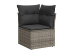 Gray Woven Resin Wicker Outdoor Furniture Set - dlz1766583974779