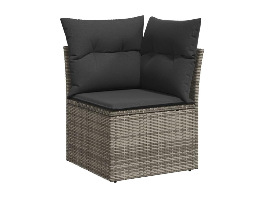 Gray Woven Resin Wicker Outdoor Furniture Set - dlz1766583974779