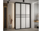 Black Wardrobe, 160 x 60 x 235.2 cm