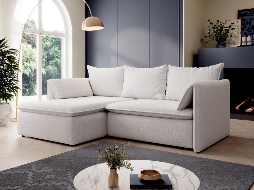 Beige Fabric Sofa Bed