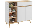 White Oak Wood Sideboard