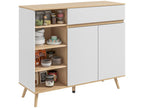 White Oak Wood Sideboard