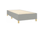 Gray Fabric Mattress, 90 x 190 cm