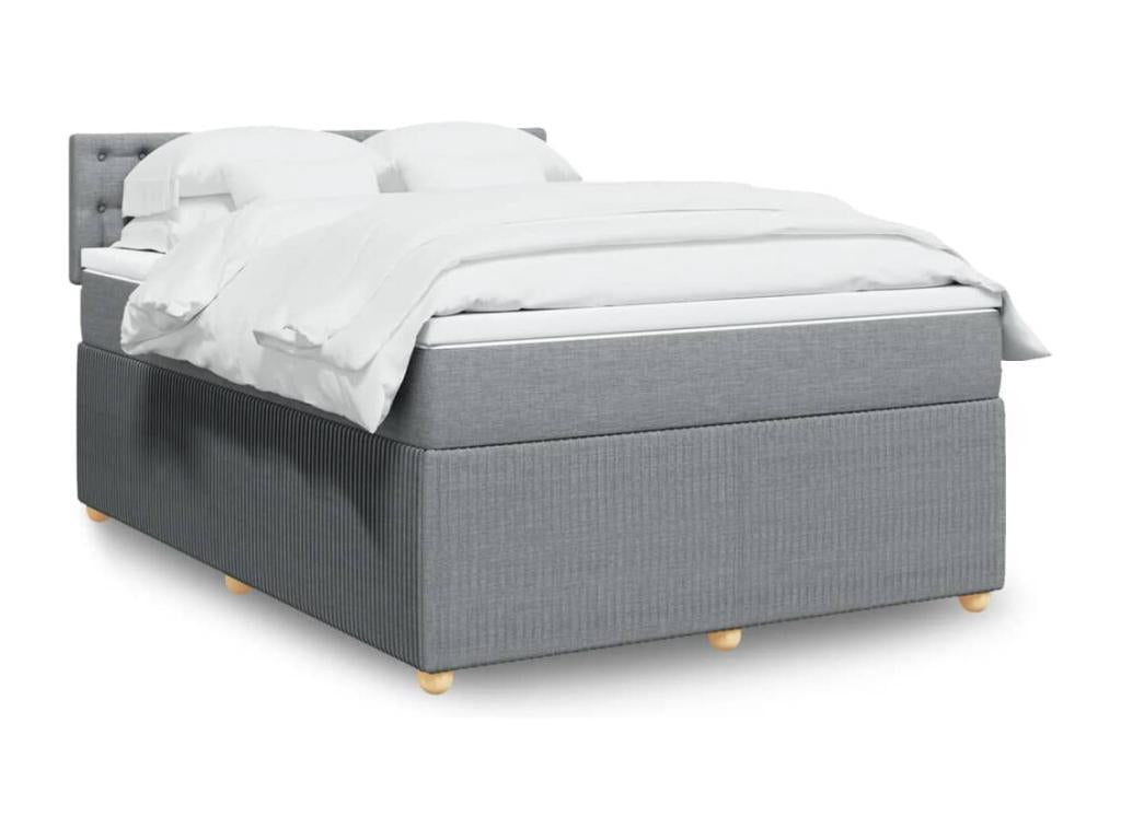 Gray Fabric Mattress, 140 x 200 cm