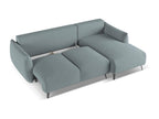Blue Fabric Sofa Bed