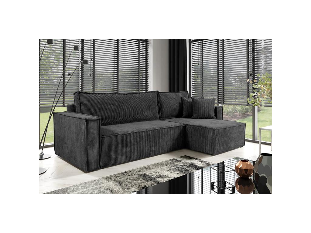 Gray Velvet Sofa Bed