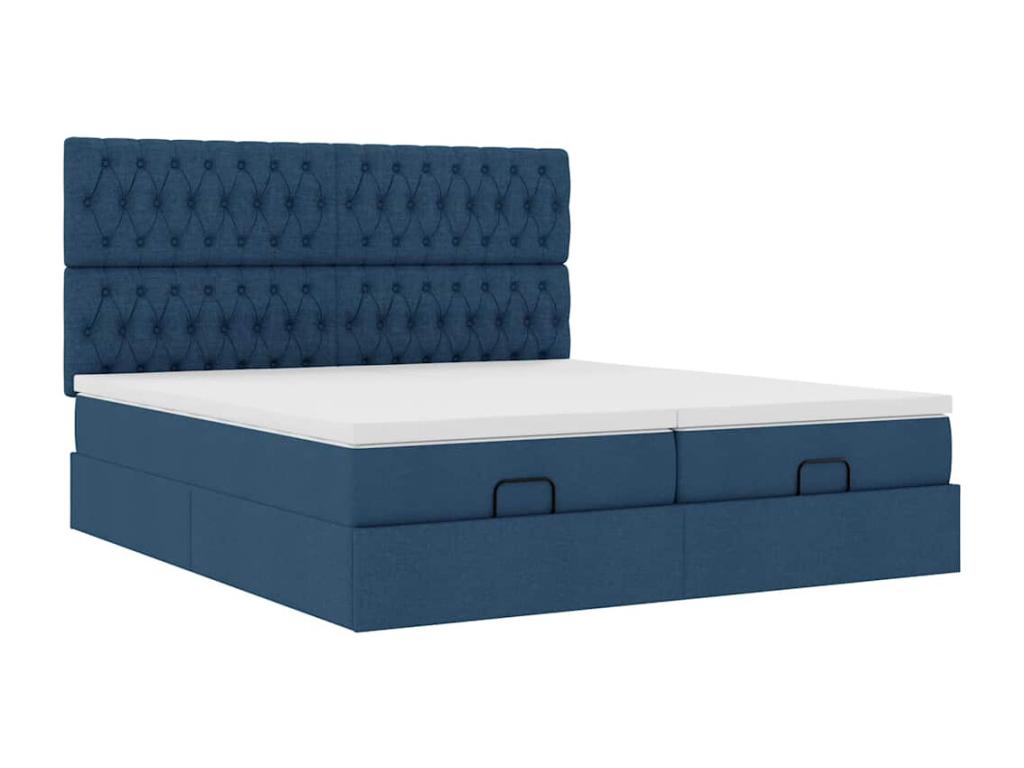 Blue Fabric Mattress, 180 x 200 cm
