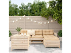 Natural Pine Wood Outdoor Furniture Set - dlz1766583423793