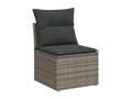 Gray Woven Resin Wicker Outdoor Furniture Set - dlz1766583804007