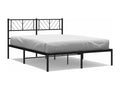 Black Metal Bed Frame, 120 x 200 cm