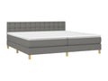 Gray Fabric Mattress, 200 x 200 cm