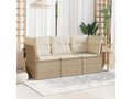 Beige Woven Resin Wicker Outdoor Furniture Set - dlz1766583138705