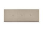 Beige Fabric Bed, 160 x 50 cm