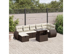 Brown Woven Resin Wicker Outdoor Furniture Set - dlz1766584105884