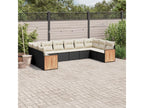 Black Woven Resin Wicker Outdoor Furniture Set - dlz1766583553160