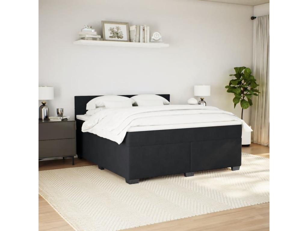 Black Velvet Mattress, 180 x 200 cm