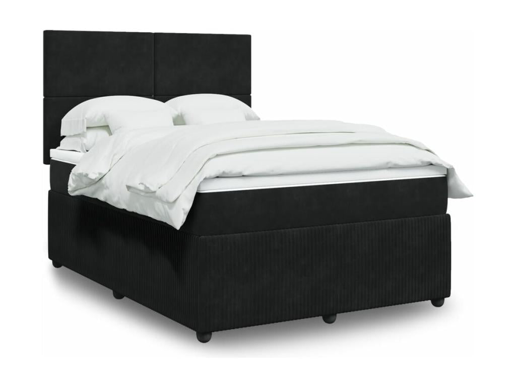 Black Velvet Mattress, 160 x 200 cm