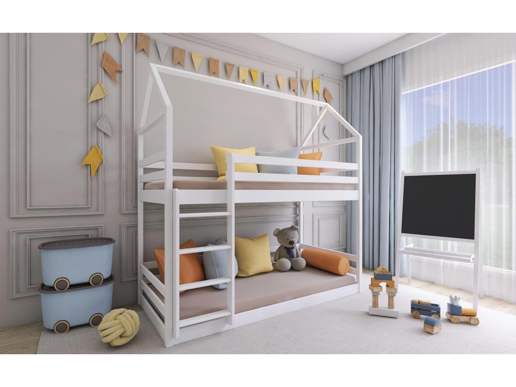 White Bed, 80 x 200 cm