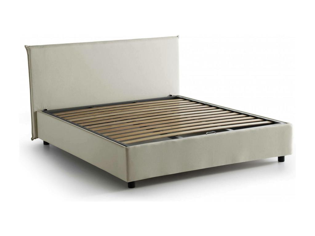 Beige Fabric Mattress, 140 x 190 cm
