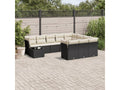 Black Woven Resin Wicker Outdoor Furniture Set - dlz1766583297034