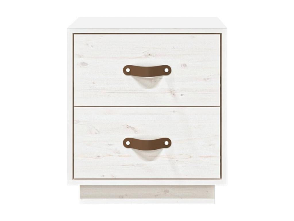 White Pine Wood Table, 40 x 34 x 45 cm