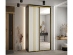 Black Wardrobe, 140 x 45 x 235.2 cm