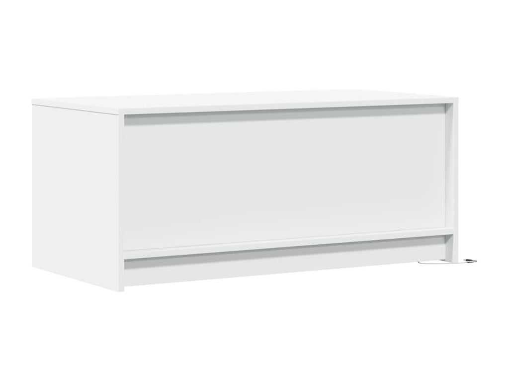 White Engineered Wood Coffee Table