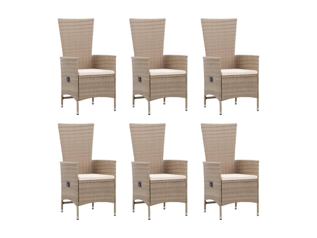 Beige Woven Resin Wicker Home Furniture